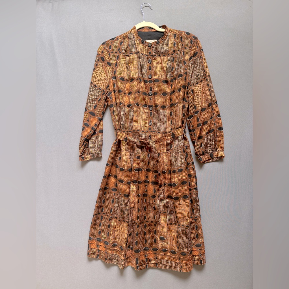 Burberry Brit African Batik Print Dress